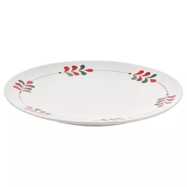 Petite assiette, motif floral blanc, VINTERFINT